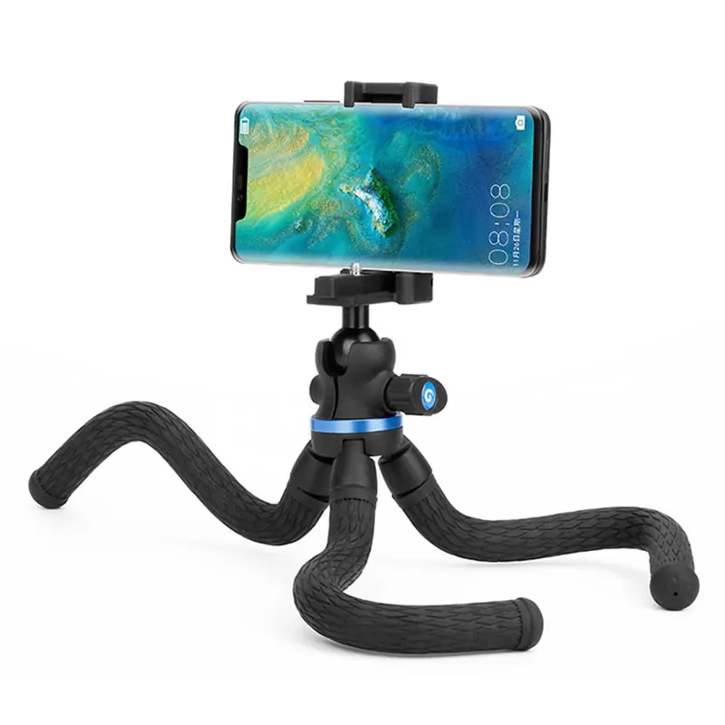 2 в 1 Настольный гибкий мини штатив Ulanzi TT20S с держателем для телефона Canon Sony Nikon