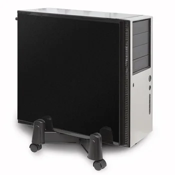 

New Hot Computer Case Bracket Adjustable Size 5 Lock Wheels Anti-slip Anti-static Stand