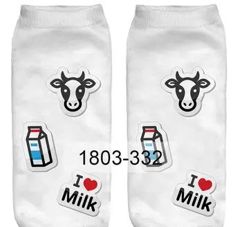 

10 Pairs Lot/Pack women Socks slippers dital printing lovely funny cartoon animal lady and girl lovely short Socks woman sock