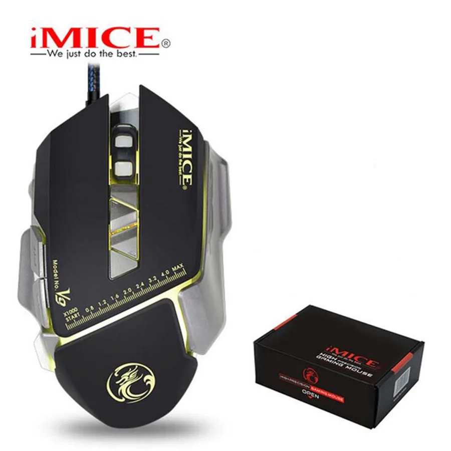 iMICE V9 Wired Gaming Mouse USB Optical Mouse  (1)