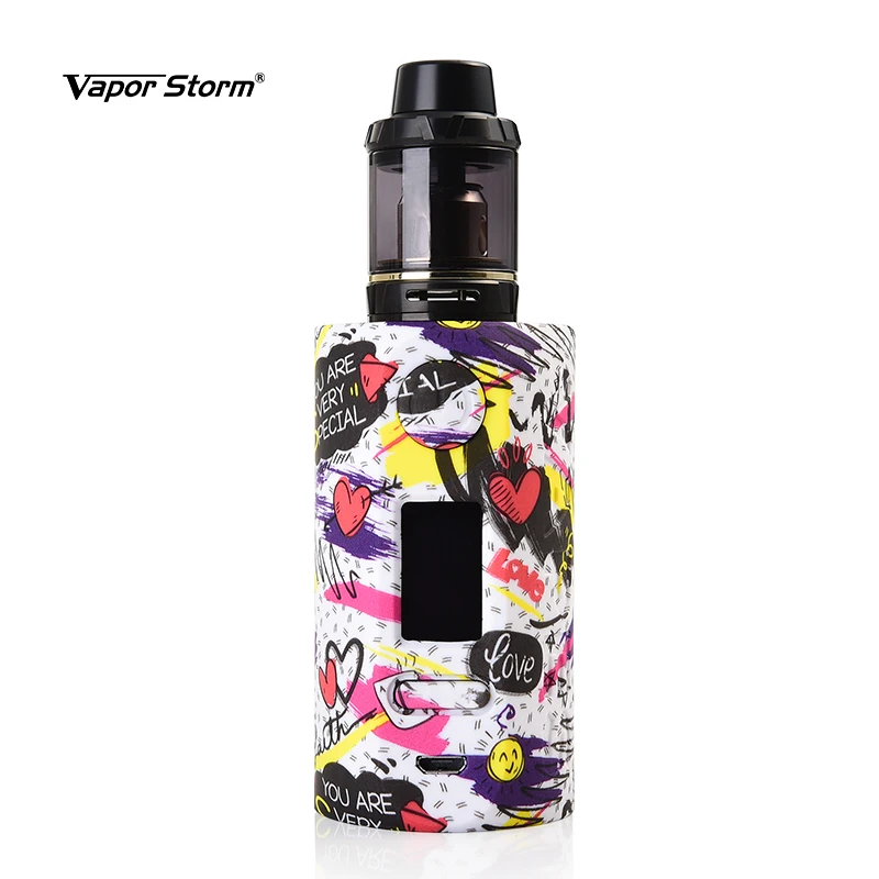 Электронная сигарета Vapor Storm 200 Вт vape Box Mod kit emperature Control Hwak vaporizer Tank vaper e cigs RDA RBA