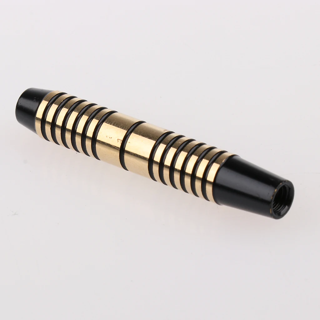6 Pieces Pro 16 Grams Brass Barrels for Soft Tip Darts & Steel Tip Darts Indoor Game Club Family Entertainment Darts Accessories