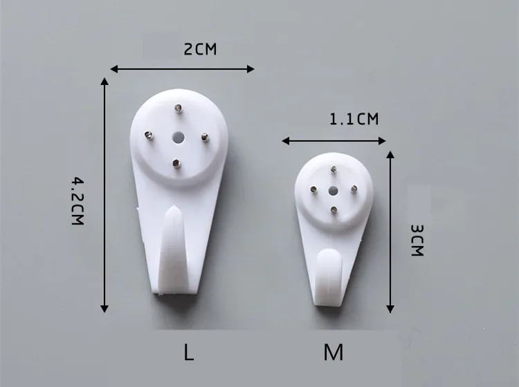 4 шт. живопись крючок фоторамки, невидимые бесшовные гвозди настенная вешалка, бесследная настенная вешалка, бесшовные иглы гвоздь