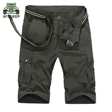 Одежда быстросохнущая Мужская многокарманная летняя Тонкая Повседневная шорты полиэстеровый Обычный модная прямая молния повседневные мужские шорты