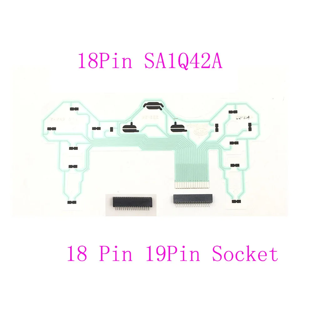

For Sony PS2 SA1Q42A 18Pin Ribbon Circuit Board Film Joystick Flex Cable Conductive Film For PlayStation 2 Controller