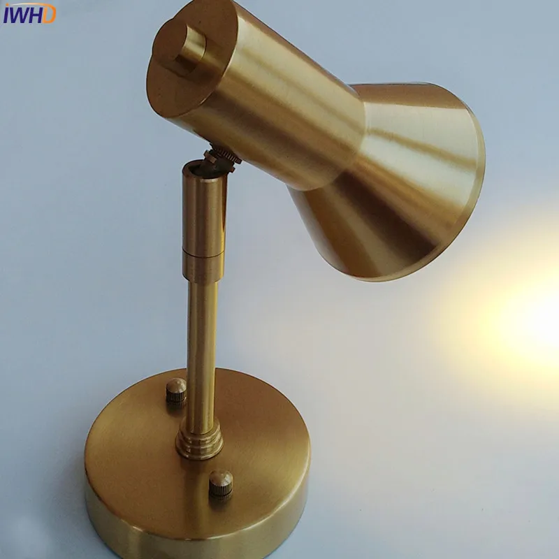 Aliexpress.com : Buy IWHD Nordic Copper LED Wall Lights ...