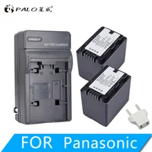 PALO 3900mAh VW-VBT380 VBT380 VW-VBT190 батарея+ USB двойное зарядное устройство для Panasonic HC-V720, HC-V727, HC-V730, HC-V750, HC-V760, HC-V770