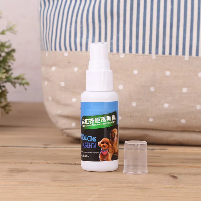 

New Dog Toilet Inducer Spray Dog Puppy Toilet Training Products Puppy Defecation Positioning Liquid Dpg Training Products 30ml