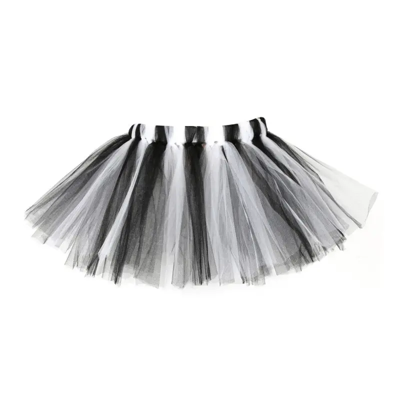 Summer 3 Layer Girls Rainbow Tutu Skirt - Fluffy Tulle Tutu for Kids, Baby, and Children - Perfect for Dancing image 3