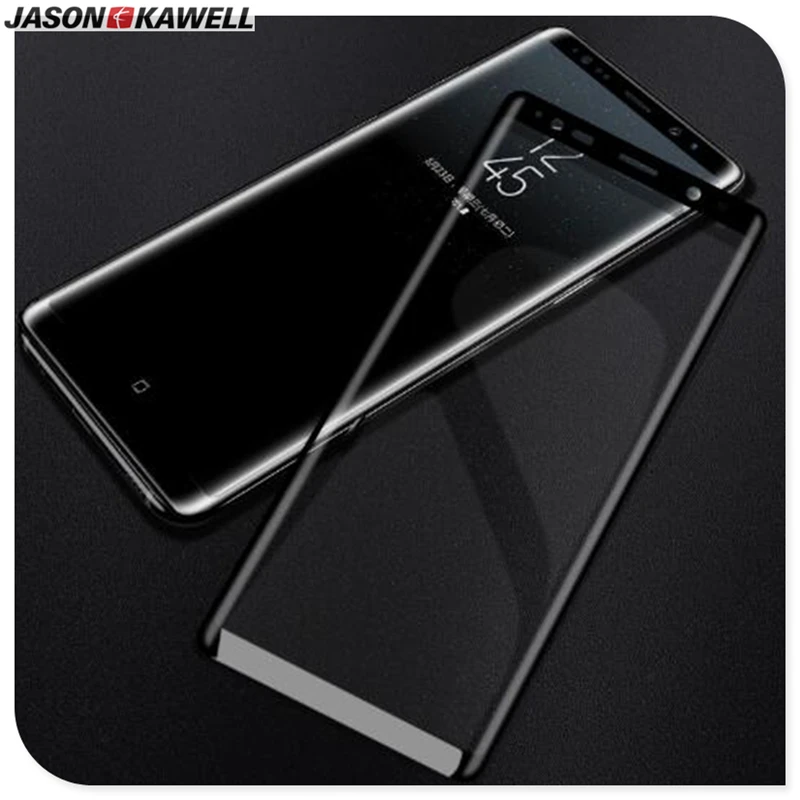 

Curve Full Cover Real Tempered Glass Screen Protector and Mobile Case for Samsung Galaxy S8 free shipping