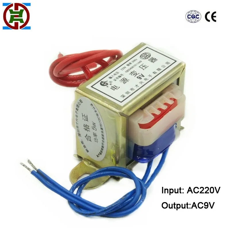 EI 66*32 30W Input AC 220V Output AC 12V-0-12V Power Transformer