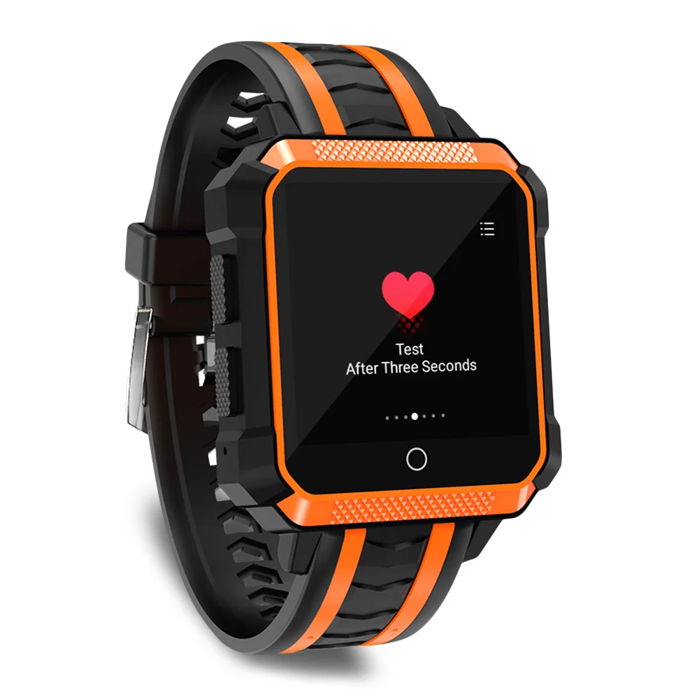 Смарт часы Microwear H7 IP68 водонепроницаемые для Android 4G Bluetooth спортивные с камерой
