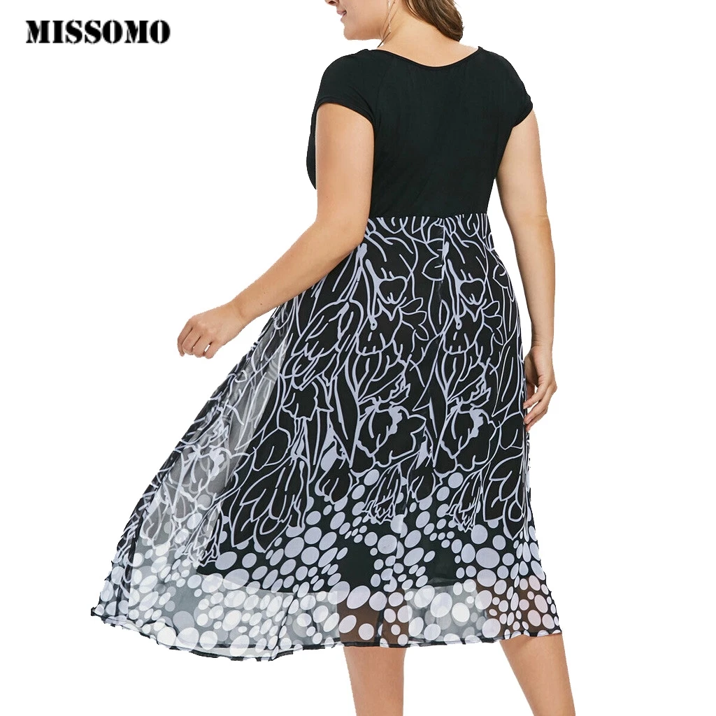 MISSOMO размера плюс 5XL Женские Летние Стильные Вечерние платья бодикон женское платье с v-образным вырезом от солнца платье с коротким рукавом