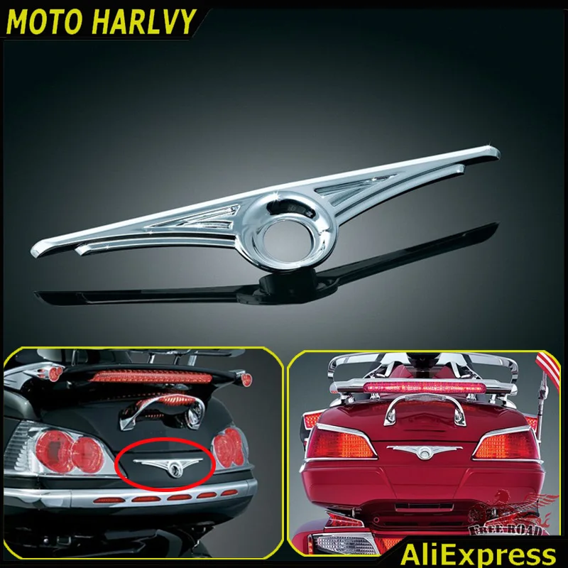 

ABS Plastic Chrome Motorcycle Trunk Key Accent For 02-13 Honda Goldwing GL1800