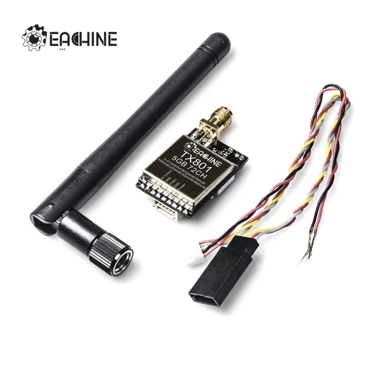 Eachine TX801 5 8G 72CH 0 01mW 5mW 25mW 50mW 100mW 200mW 400mW 600mW Switched AV