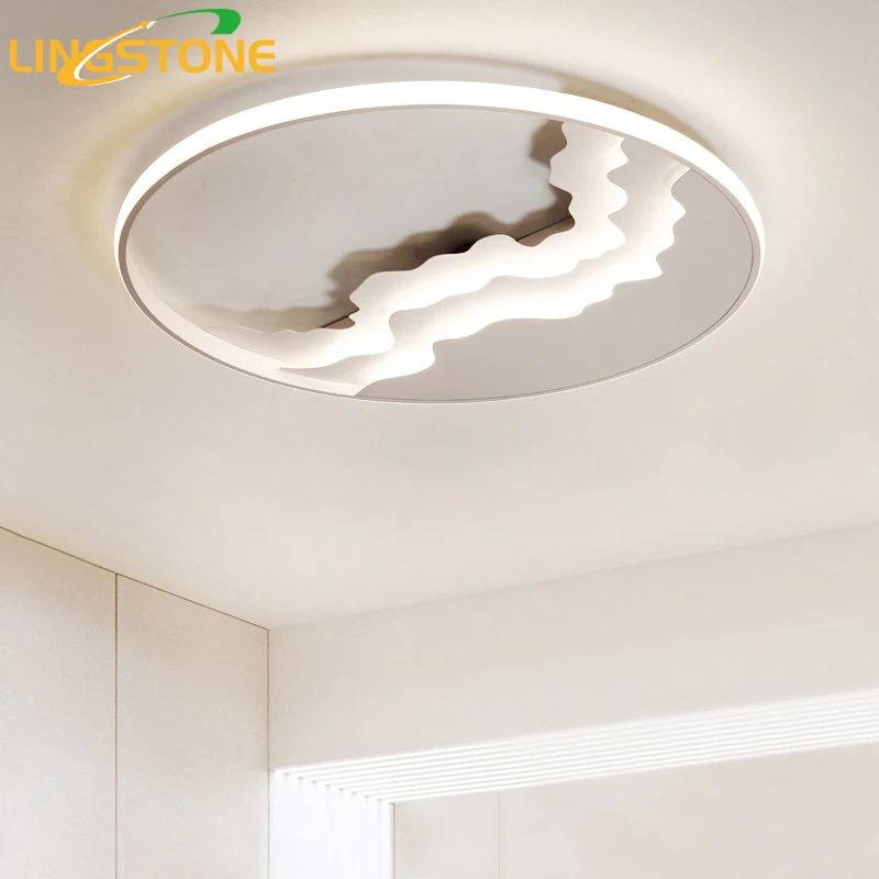 

Modern Flush Mount Ceiling Light Ultra Thin Led Ceiling Lighting Remote Control Ceiling Lamp for Living Room Bedroom Kids Room