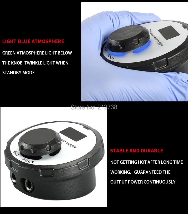 Дизайн тату источник питания цифровой lcd Двойной Режим мини мощность для тату машины Supply-B5