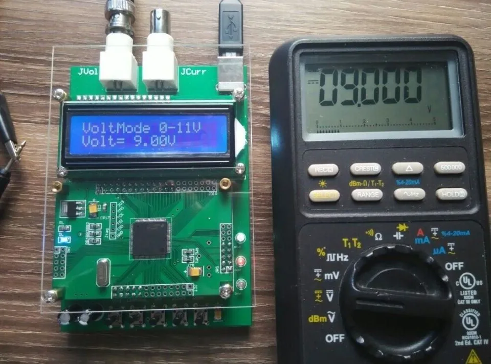 Калибратор 0-11V 0-22mA 4-20ma генератор сигналов для PLC DCS