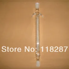 Змеевиковый охладитель стеклянный конденсатор, 300 мм, 24/29, химическая Лабораторная посуда, лабораторный стеклянный конденсатор