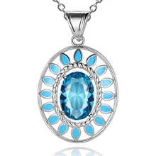 Серебряные ювелирные изделия цепи ожерелье кулон WN-1702