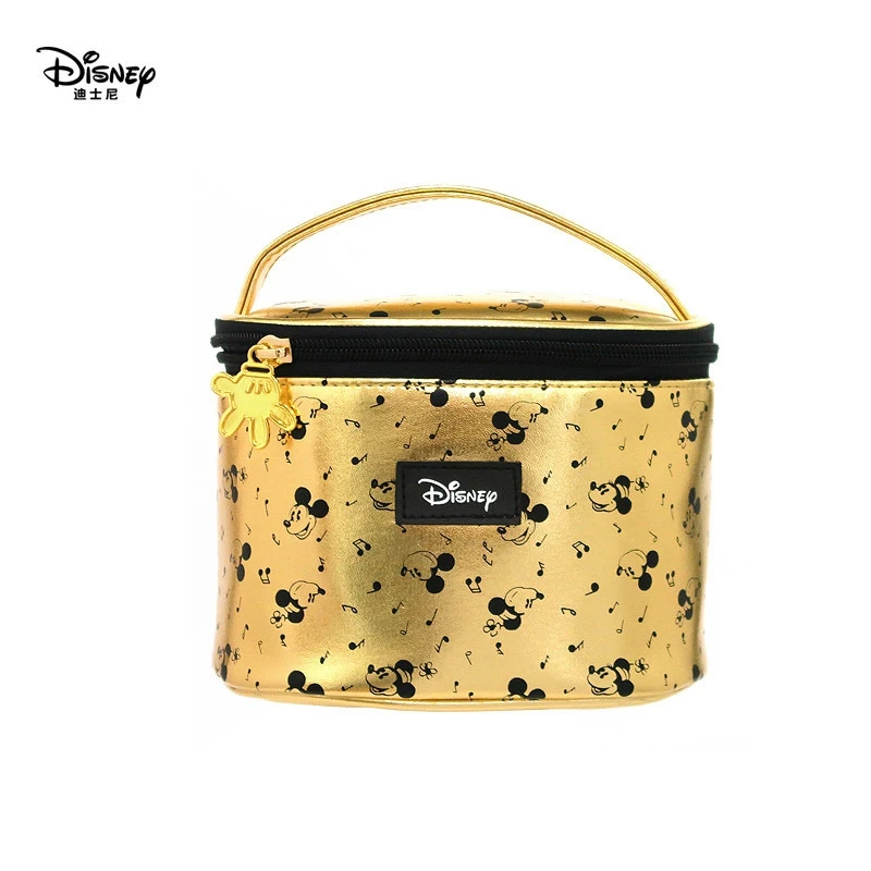 

Genuine Disney Mickey Mouse Multi-function Women Cosmetic Bags Purse Baby Care Bag Fashion Mummy Bag Girls Gift Disney Hot Sale