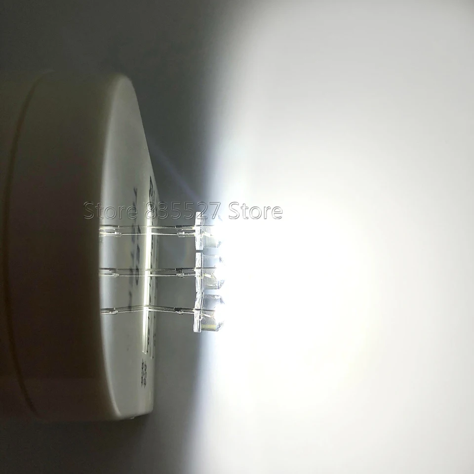 Nuevo 50 un. 8mm 0.5W Blanco Sombrero de Paja LEDs de alta potencia diodos Led strawhat Luz