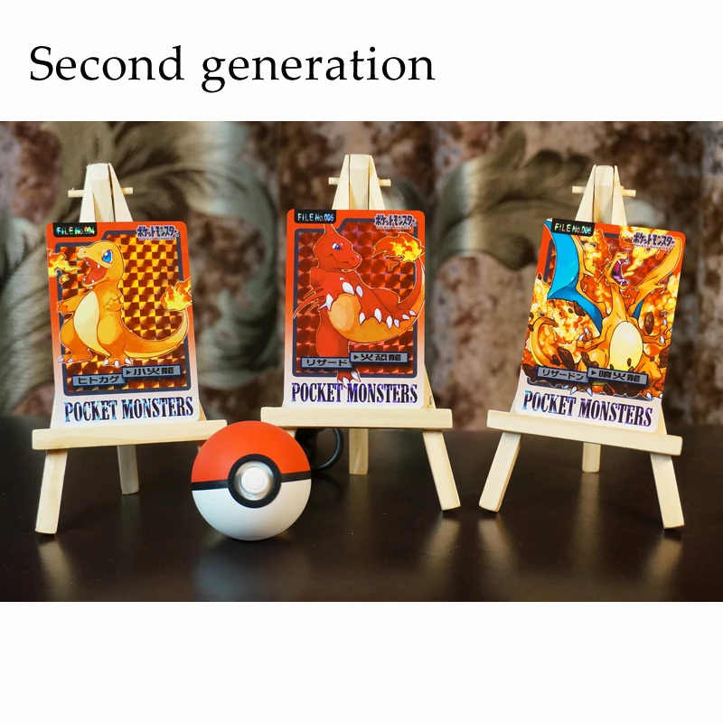 Набор навыков Pokemon Go NS флэш карта квадратная мигающая марлевая вспышка коллекция