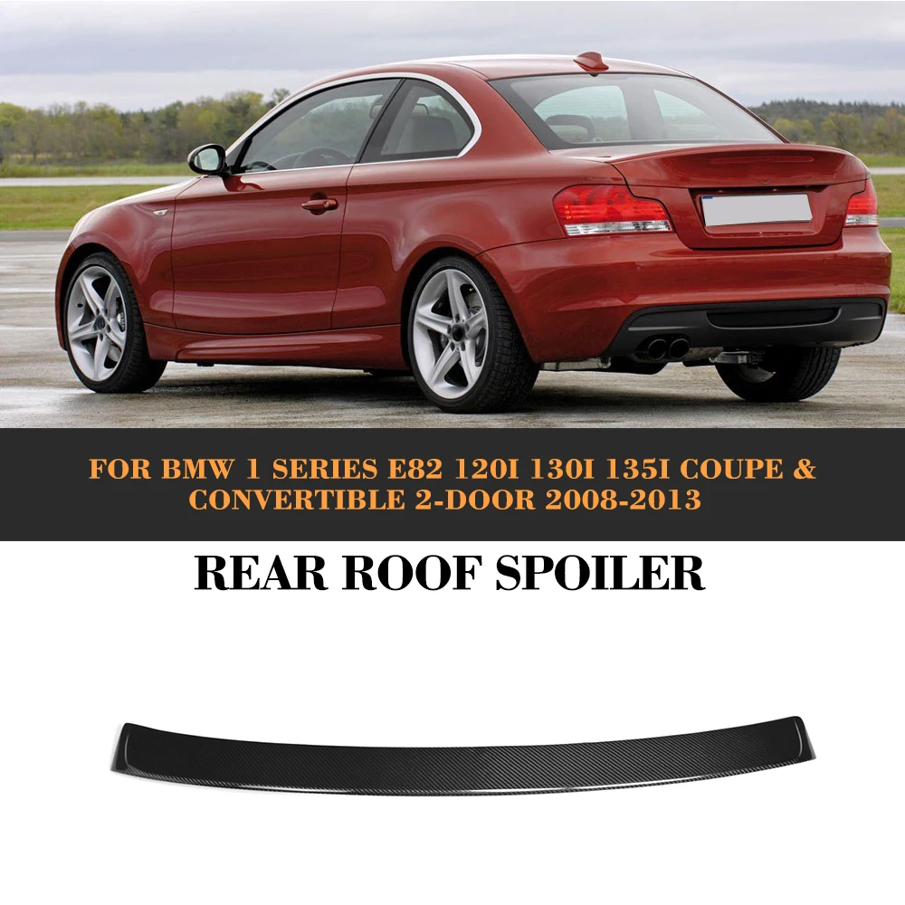 Задний спойлер из углеродного волокна для BMW 1 серии E82 120i 130i 135i Coupe Convertible 2 дверный