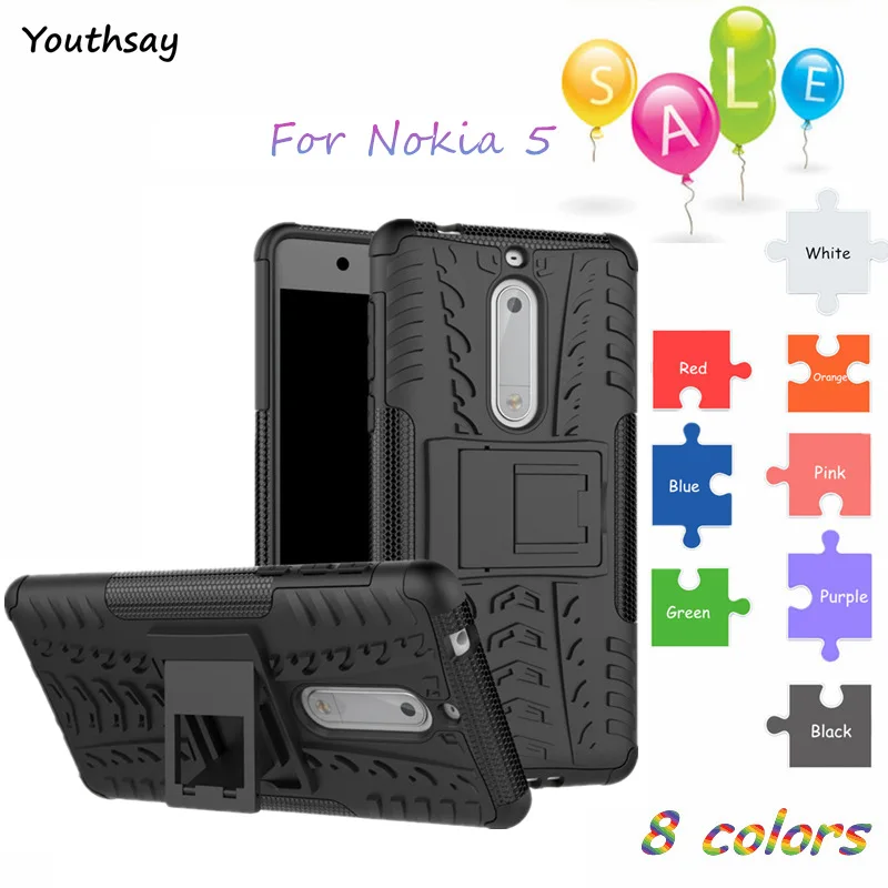 Чехол для Nokia 5 силиконовый пластиковый жесткий чехол Nokia5 Fundas Coquye Youthsay | Мобильные