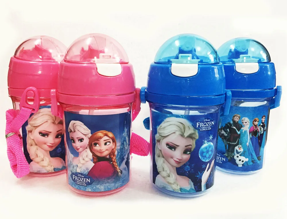 400ml baby kettle of Elsa and Anna ,Cartoon kids water bottle,baby