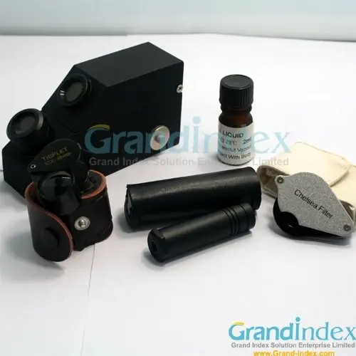 Retail Gem Kit set tool with Chelsea Filter, Dichroscope, Jewelers