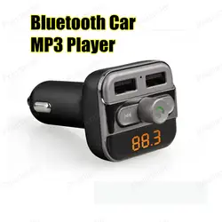 Универсальный Беспроводной BluetoothHands Бесплатная автомобильный fm-трансмиттер MP3 плеер с аудио USB Автомобильное Зарядное устройство