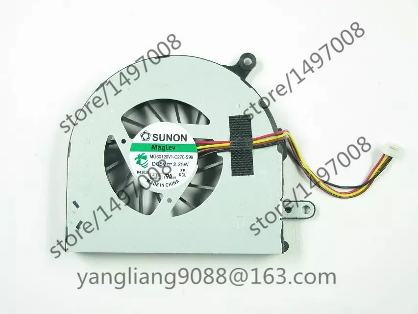 SUNON MG60120V1 C270 S99 G490AT G490 DC 5V 2 25 W 4 проводной Сервер вентилятор охлаждения ноутбука|server