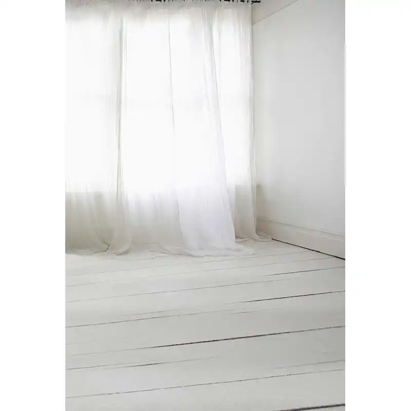Vinyl Photography Backdrops White Curtains Photo Background