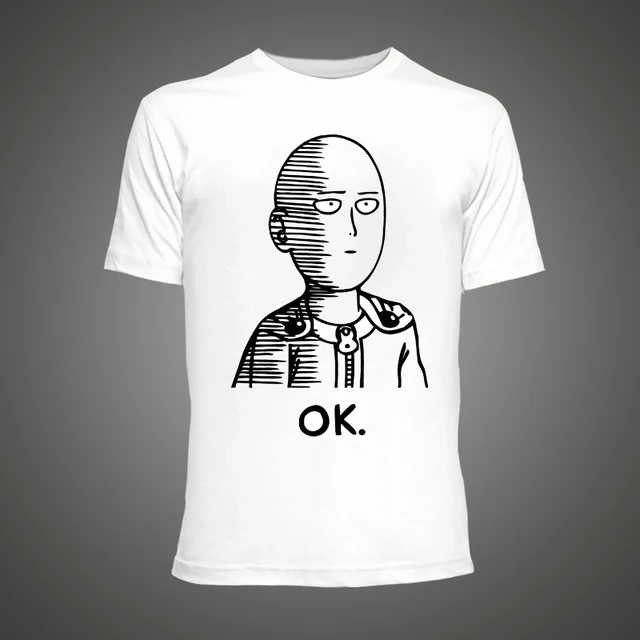One Punch Man Anime ONE Oppai T-shirts