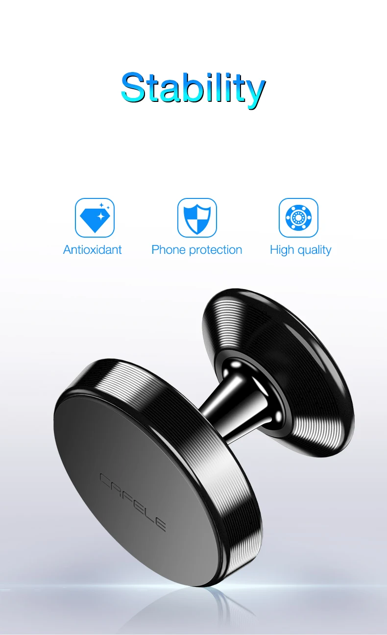 CAFELE 2 типа магнитный автомобильный держатель для телефона с вентиляционным отверстием для iPhone samsung huawei Xiaomi вращающийся держатель для телефона