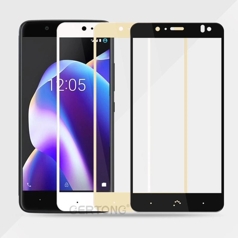 Закаленное стекло GerTong с полным покрытием для BQ Aquaris V Plus U2 Lite ультратонкая