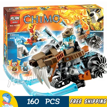 

161pcs Worriz Strainor's Saber Cycle 10350 Figure Build Blocks Scout Flyer Frost Blader Kids Toys Compatible With