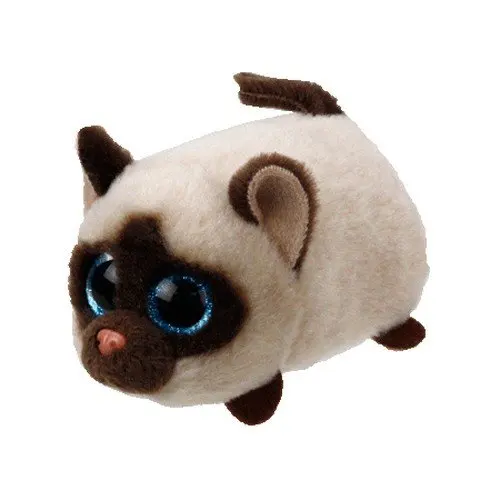 Teeny Tys Plush Blue Owl 9cm Original Ty Beanie Boos Big Eyes Dog Unicorn owl Plush Toy Doll Baby Kids Gift TY Beanie Boos