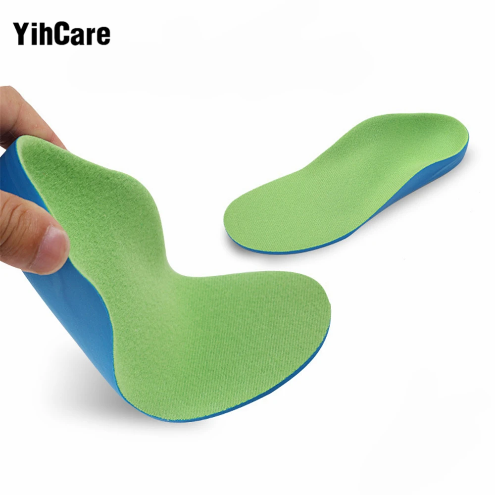 

YihCare Kids Children Orthopedic Insoles for Children Shoes Flat Foot Arch Support Orthotic Pads Correction Feet Care Insole