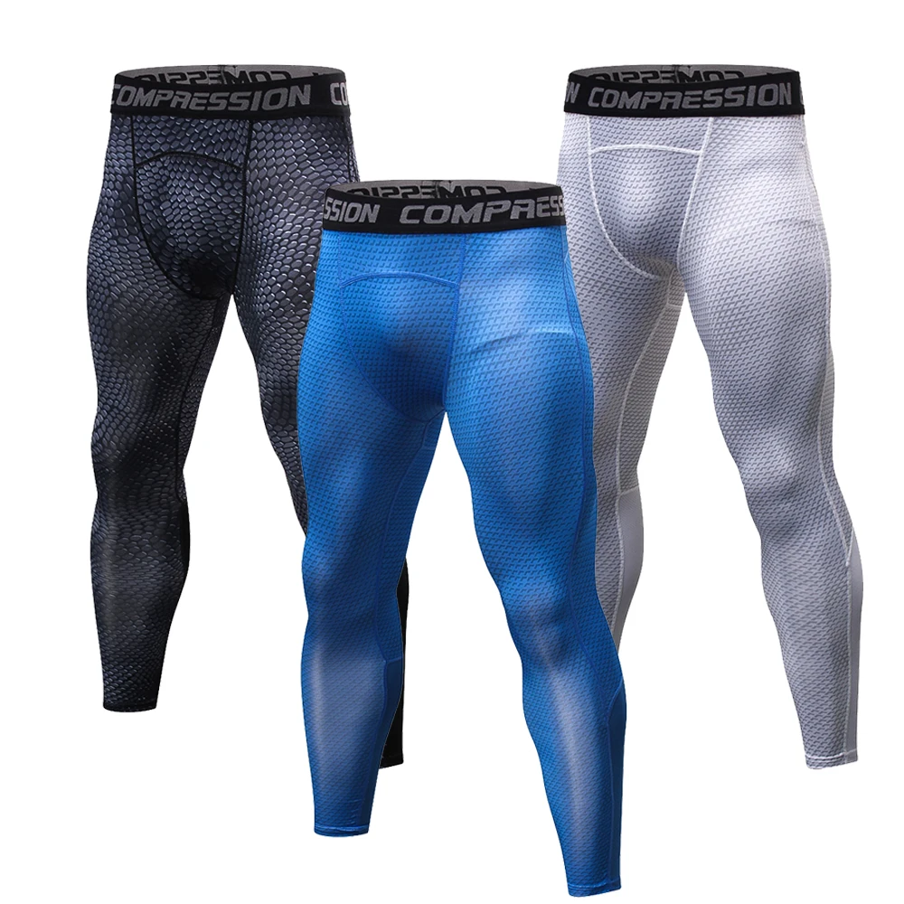 Buy 2018 Joggers Pants Men Compression Sweat Exercise