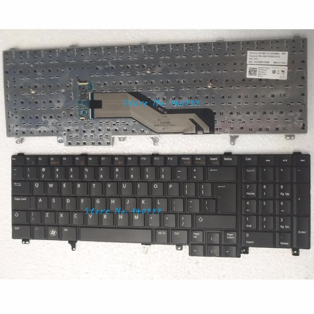 Для Dell Latitude E6520 E6530 E6540 E5520 E5530 M4600 M6600 M4800 M6800 M670 клавиатура
