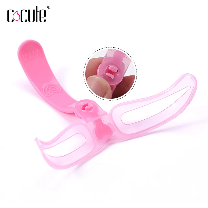 Cocute Lady Pink 4 пар/компл. бровей инструмент подходит для детей на возраст от 4 брови проста в использовании, для смешивания, косметический инструмент для макияжа глаз