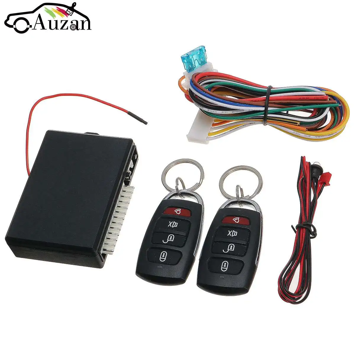 Auto Car Keyless Entry System Universal Wireless Remote Controller Kit Door Lock Vehicle Central Locking With Remote Control