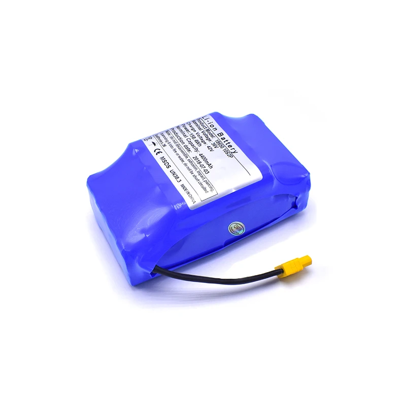 

36 V 4.4AH battery rechargeable battery lithium battery pack 4400 mah lithium ion battery balance electric skateboard hoverboard