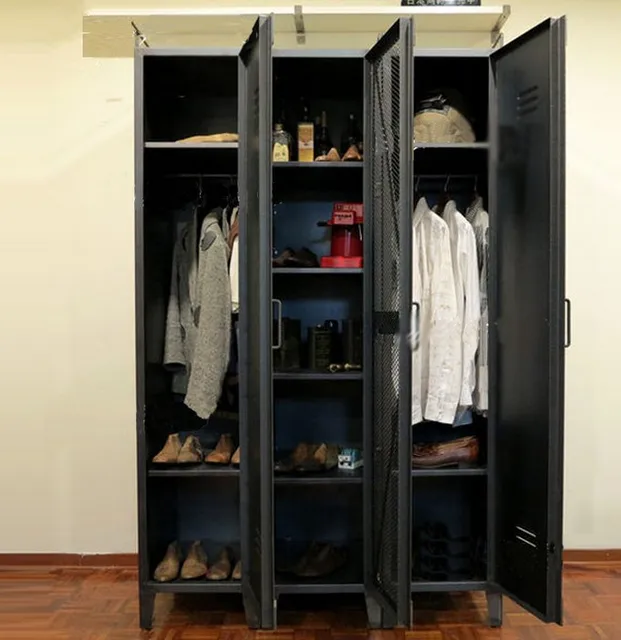 franse industriële loft ijzer kast kast garderobe kast locker grote ... franse industriële loft ijzer kast kast garderobe kast locker grote ...