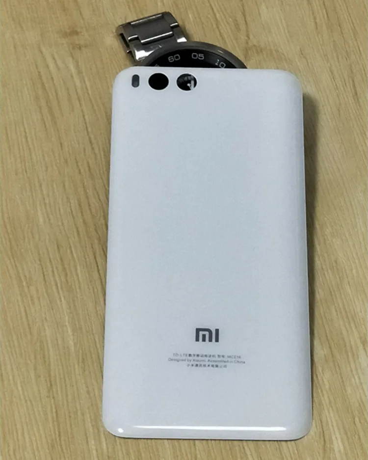 Новинка запасные части для xiaomi Mi6 Mi 6 задняя крышка батарейного отсека 3D