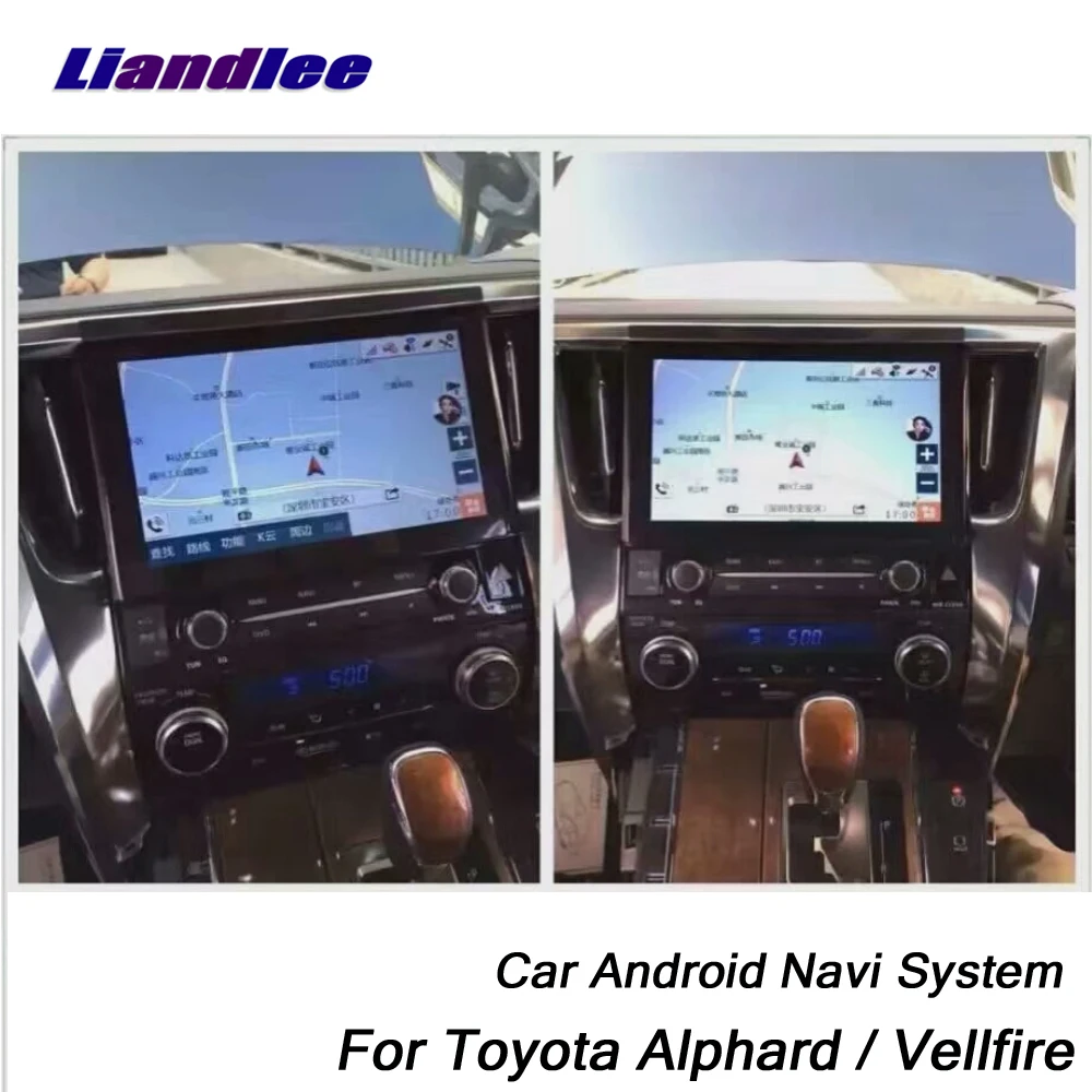 Cheap Liandlee Car Android For Toyota Alphard / Vellfire AH30 2015~2018 Radio Stereo Carplay GPS Wifi Navi MAP Navigation Multimedia 9