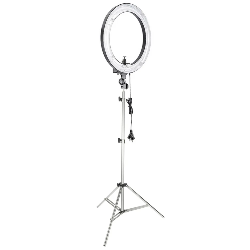 

Neewer Dimmable Fluorescent Ring Light Lighting Kit 50W Light with Ball Head for Photo Studio Portrait YouTube Video Shooting