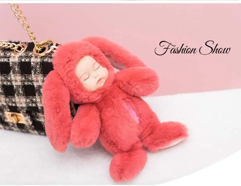 Мультфильм Спящий ребенок плюшевые куклы спящие куклы игрушки девушки мешок украшения кулон брелок подарки для детей подарок